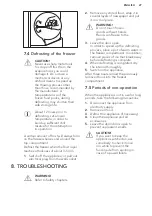 Preview for 27 page of AEG SCB61811LS User Manual