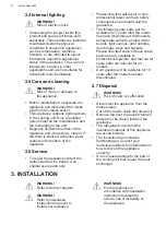 Preview for 6 page of AEG SCE818E5TC User Manual