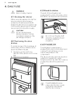 Preview for 8 page of AEG SCE81921TS User Manual