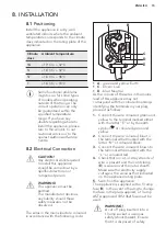 Preview for 15 page of AEG SCE81921TS User Manual