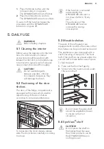 Preview for 11 page of AEG SCE81928TS User Manual