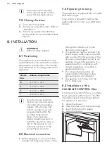 Preview for 16 page of AEG SCT91800S0 User Manual