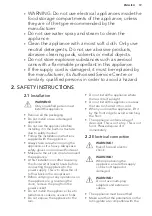 Preview for 19 page of AEG SDB51421AS User Manual