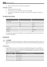 Preview for 72 page of AEG SKS68240F0 User Manual