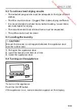 Preview for 31 page of AEG T9DEC88CS User Manual