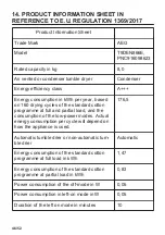 Preview for 46 page of AEG T9DEN866E User Manual