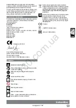 Preview for 98 page of AEG WS 2200-180 Original Instructions Manual