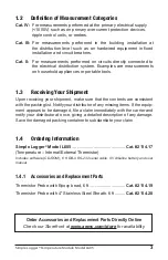 Preview for 5 page of AEMC L605 User Manual