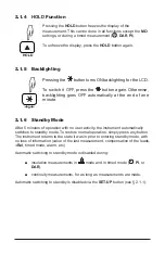 Preview for 20 page of AEMC Megohmmeters 6522 User Manual