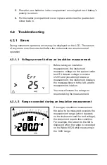 Preview for 44 page of AEMC Megohmmeters 6522 User Manual