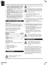 Preview for 4 page of aeolus CDA1155 Original Instructions Manual