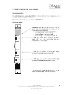 Preview for 22 page of AEQ BC 2000 Hardware Manual