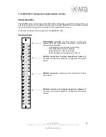 Preview for 36 page of AEQ BC 2000 Hardware Manual