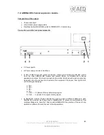 Preview for 85 page of AEQ BC 2000 Hardware Manual