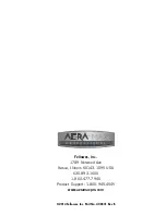 Preview for 6 page of AeraMax AM IV Installation Manual