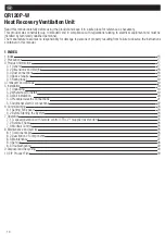 Preview for 16 page of aerauliqa QR120P-W Instructions For Installation, Use And Maintenance Manual