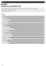 Preview for 24 page of aerauliqa QR220DE Instructions For Installation, Use And Maintenance Manual