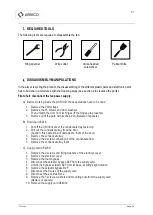 Preview for 6 page of Aereco DXR Disassembly Instructions Manual