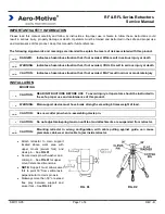 Aero-motive RF & RFL Series Service Manual preview