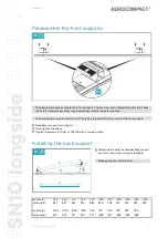 Preview for 14 page of AEROCOMPACT CompactFLAT SN10 Assembly Instructions Manual