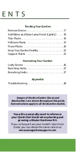 Preview for 3 page of AeroGarden 1-Season User Manual