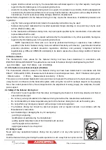 Preview for 3 page of Aeropro MCN55 Operating Instructions Manual