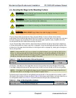 Preview for 22 page of Aerotech ECO165LM Hardware Manual