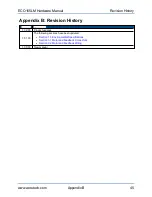 Preview for 45 page of Aerotech ECO165LM Hardware Manual