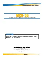 Preview for 3 page of AEROTECNICA COLTRI MCH-36 Use And Maintenance Manual