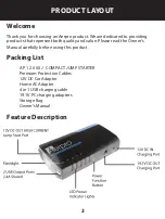 Preview for 2 page of Aerpro AP12000J Owner'S Manual