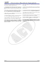 Preview for 4 page of AEV S.p.A. XTREME II Operating Manual