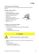 Preview for 21 page of Afag 50030771 Translation Of The Original Montage Instructions