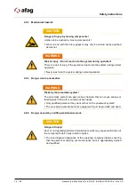 Preview for 16 page of Afag DG 16 Assembly & Operating Instructions