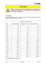 Preview for 19 page of Afag HLF07-M Translation Of Operating And Installation Instructions