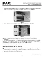 Preview for 10 page of AFL IDEAA Mini Interior Distribution Cabinet Installation Instructions Manual