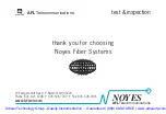 Preview for 18 page of AFL Noyes OFS 300 User Manual