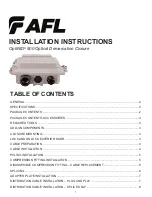 AFL OptiNID 500 Installation Instructions Manual preview