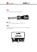 Preview for 18 page of Afore AF1.5K-SL-0 Installation And Operation Manual