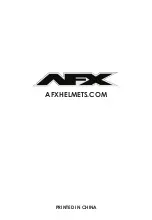 Preview for 92 page of AFX FX-105 International Owner’S Manual