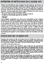 Preview for 40 page of AFX FX-120 International Owner’S Manual