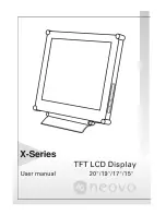 AG Neovo X-15 User Manual preview