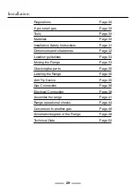 Preview for 31 page of AGA ALEGS44-DFSS User'S Manual & Installation Instructions