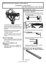 Preview for 43 page of AGA ALEGS44-DFSS User'S Manual & Installation Instructions