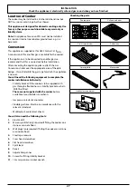 Preview for 31 page of AGA MASTERCHEF DELUXE 90 DUAL FUEL User'S Manual & Installation Instructions