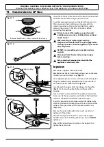 Preview for 38 page of AGA MASTERCHEF DELUXE 90 DUAL FUEL User'S Manual & Installation Instructions