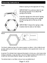 Preview for 11 page of AGame 129140741 Assembly Instructions & User Manual