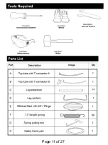 Preview for 11 page of AGame 166826 Assembly Instructions & User Manual