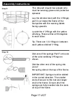 Preview for 17 page of AGame 166826 Assembly Instructions & User Manual