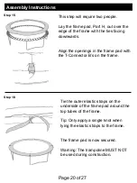 Preview for 20 page of AGame 166826 Assembly Instructions & User Manual