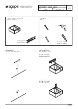 Preview for 2 page of agape ACER0995 Assembly Instructions